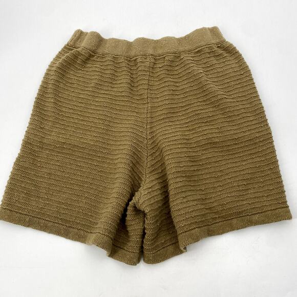 Free people beach Yellow brown Knit Shorts - Picture 6 of 8